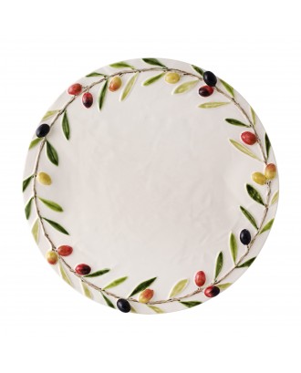 Platou pentru branzeturi, 32 cm, Olives - BORDALLO PINHEIRO